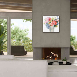 'Boho Bouquet XVII' by James Wiens, Canvas Wall Art,26 x 26