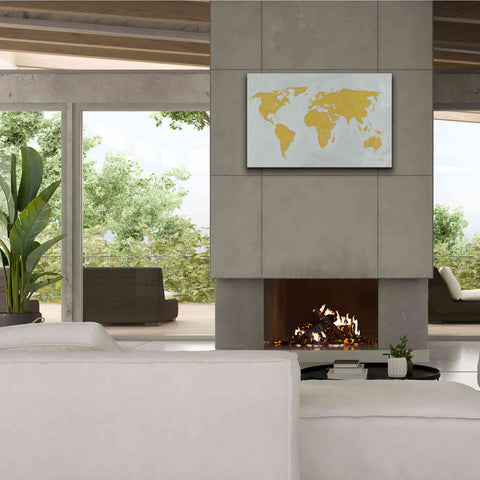 Image of 'Golden World' by James Wiens, Canvas Wall Art,40 x 26