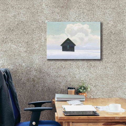 Image of 'Lonely Winter Landscape I' by James Wiens, Canvas Wall Art,26 x 18