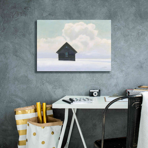 Image of 'Lonely Winter Landscape I' by James Wiens, Canvas Wall Art,26 x 18