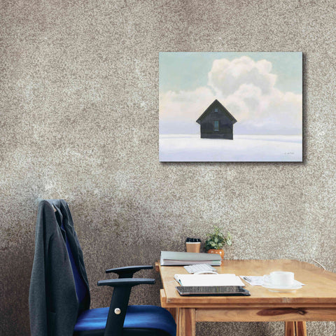 Image of 'Lonely Winter Landscape I' by James Wiens, Canvas Wall Art,34 x 26