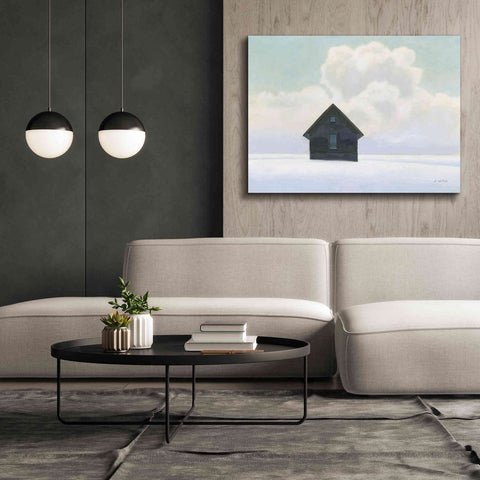 Image of 'Lonely Winter Landscape I' by James Wiens, Canvas Wall Art,54 x 40