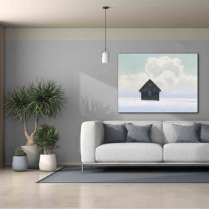 'Lonely Winter Landscape I' by James Wiens, Canvas Wall Art,54 x 40