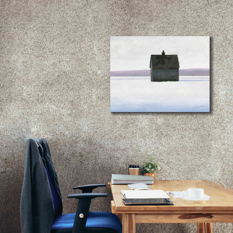 Image of 'Lonely Winter Landscape II' by James Wiens, Canvas Wall Art,34 x 26