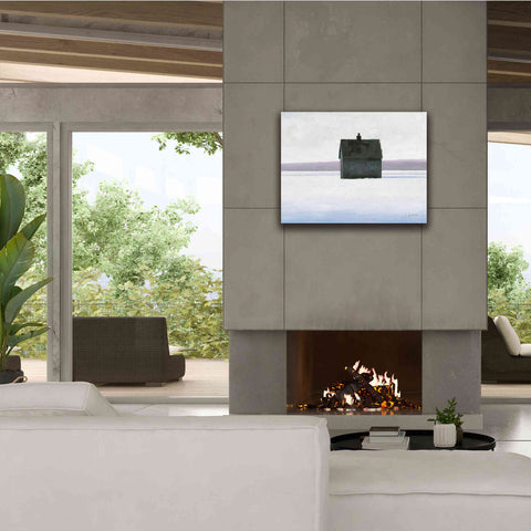 Image of 'Lonely Winter Landscape II' by James Wiens, Canvas Wall Art,34 x 26