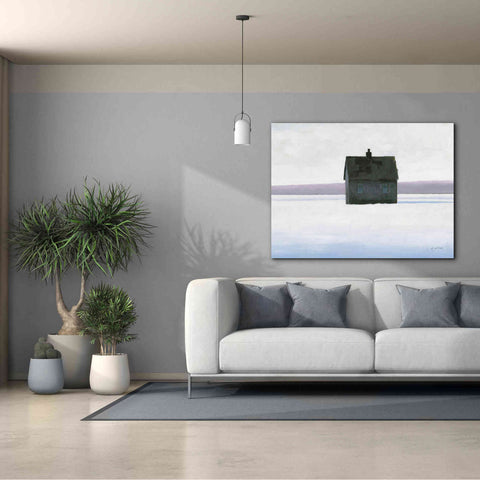 Image of 'Lonely Winter Landscape II' by James Wiens, Canvas Wall Art,54 x 40