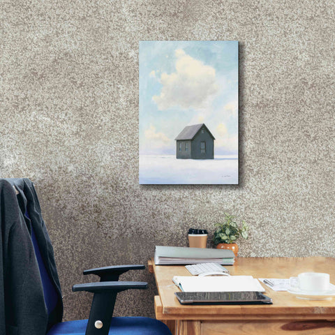 Image of 'Lonely Winter Landscape III' by James Wiens, Canvas Wall Art,18 x 26
