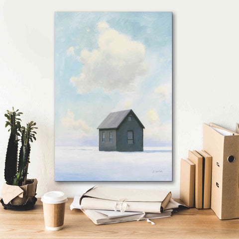 Image of 'Lonely Winter Landscape III' by James Wiens, Canvas Wall Art,18 x 26