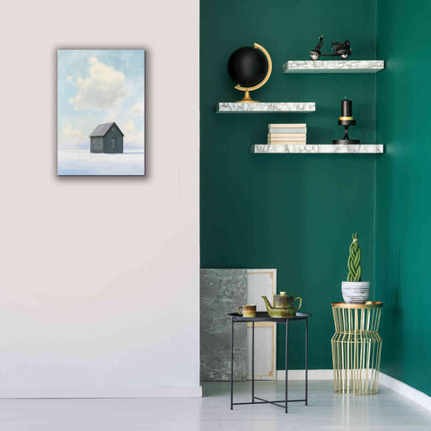 Image of 'Lonely Winter Landscape III' by James Wiens, Canvas Wall Art,18 x 26
