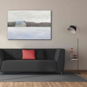 'Winter Barn' by James Wiens, Canvas Wall Art,60 x 40