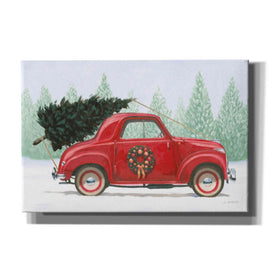 'Christmas Farm I' by James Wiens, Canvas Wall Art,18x12x1.1x0,26x18x1.1x0,40x26x1.74x0,60x40x1.74x0