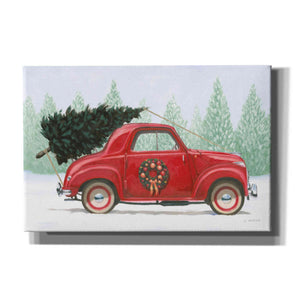 'Christmas Farm I' by James Wiens, Canvas Wall Art,18x12x1.1x0,26x18x1.1x0,40x26x1.74x0,60x40x1.74x0