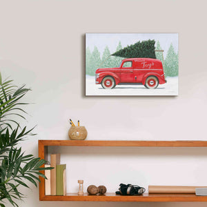'Christmas Farm II' by James Wiens, Canvas Wall Art,18 x 12