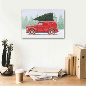 'Christmas Farm II' by James Wiens, Canvas Wall Art,18 x 12