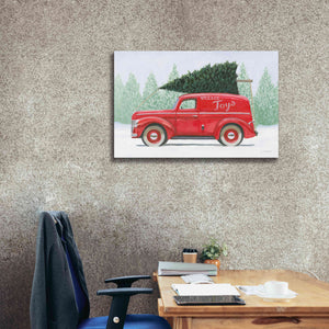 'Christmas Farm II' by James Wiens, Canvas Wall Art,40 x 26