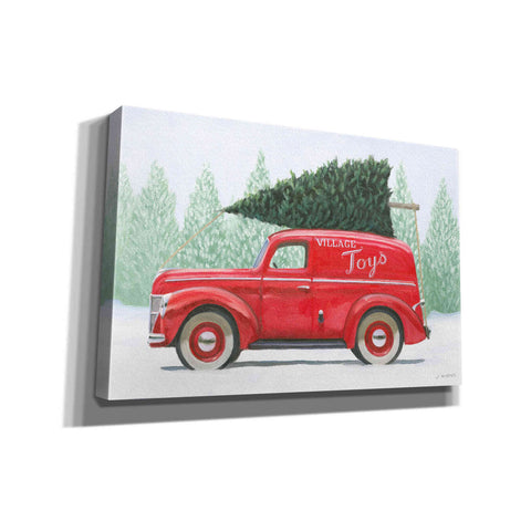 Image of 'Christmas Farm II' by James Wiens, Canvas Wall Art,18x12x1.1x0,26x18x1.1x0,40x26x1.74x0,60x40x1.74x0