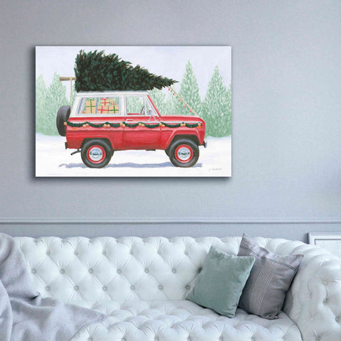 Image of 'Christmas Farm III' by James Wiens, Canvas Wall Art,60 x 40