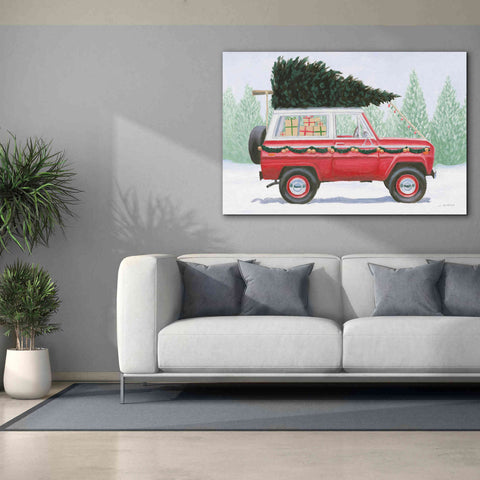 Image of 'Christmas Farm III' by James Wiens, Canvas Wall Art,60 x 40
