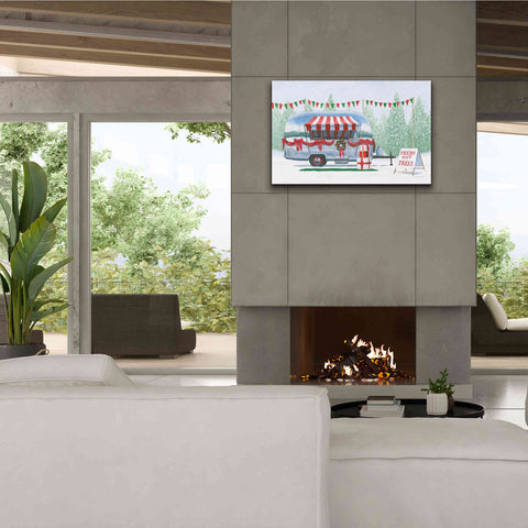 Image of 'Christmas Farm IV' by James Wiens, Canvas Wall Art,40 x 26
