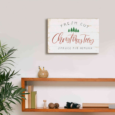 Image of 'Christmas Farm V' by James Wiens, Canvas Wall Art,18 x 12