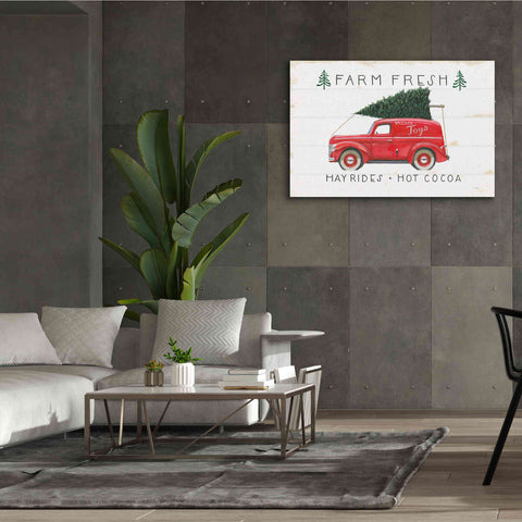 Image of 'Christmas Farm VI' by James Wiens, Canvas Wall Art,60 x 40