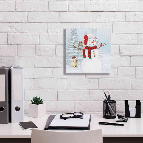 Image of 'Dressed for Christmas II Crop' by James Wiens, Canvas Wall Art,12 x 12