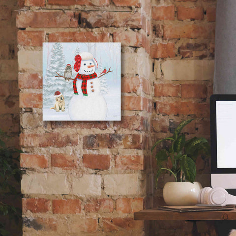 Image of 'Dressed for Christmas II Crop' by James Wiens, Canvas Wall Art,12 x 12