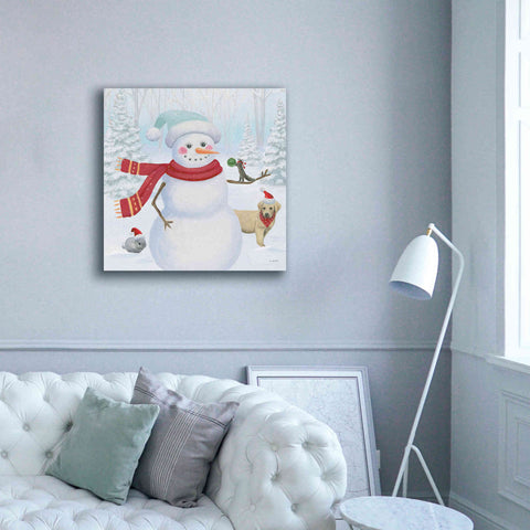 Image of 'Dressed for Christmas III Crop' by James Wiens, Canvas Wall Art,37 x 37