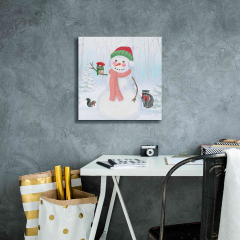 Image of 'Dressed for Christmas IV Crop' by James Wiens, Canvas Wall Art,18 x 18