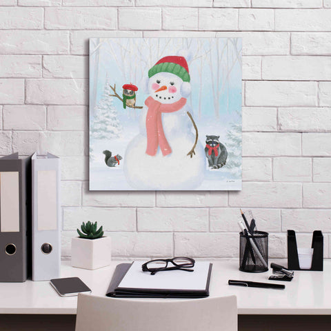 Image of 'Dressed for Christmas IV Crop' by James Wiens, Canvas Wall Art,18 x 18