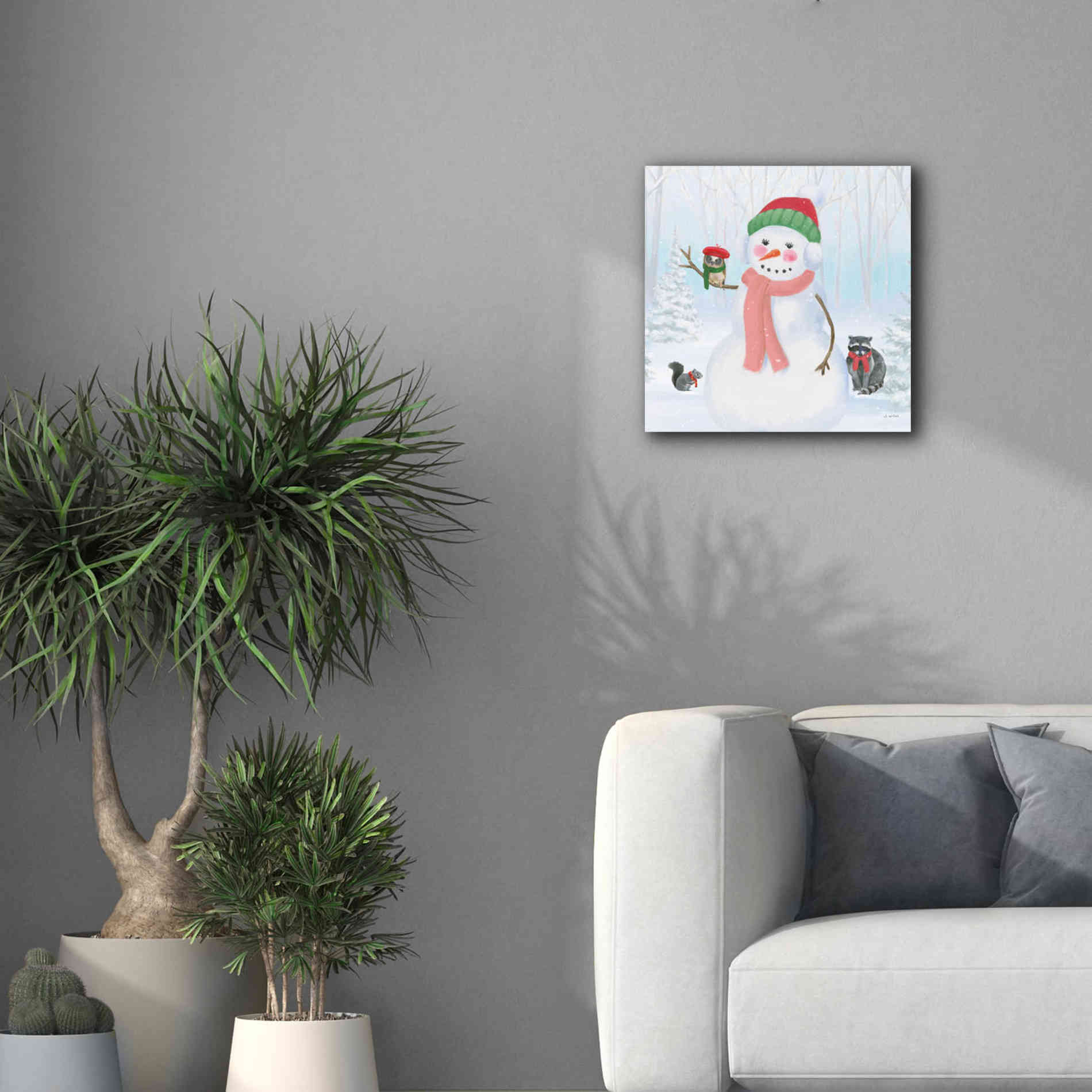 'Dressed for Christmas IV Crop' by James Wiens, Canvas Wall Art,18 x 18