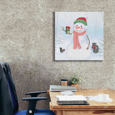 Image of 'Dressed for Christmas IV Crop' by James Wiens, Canvas Wall Art,26 x 26
