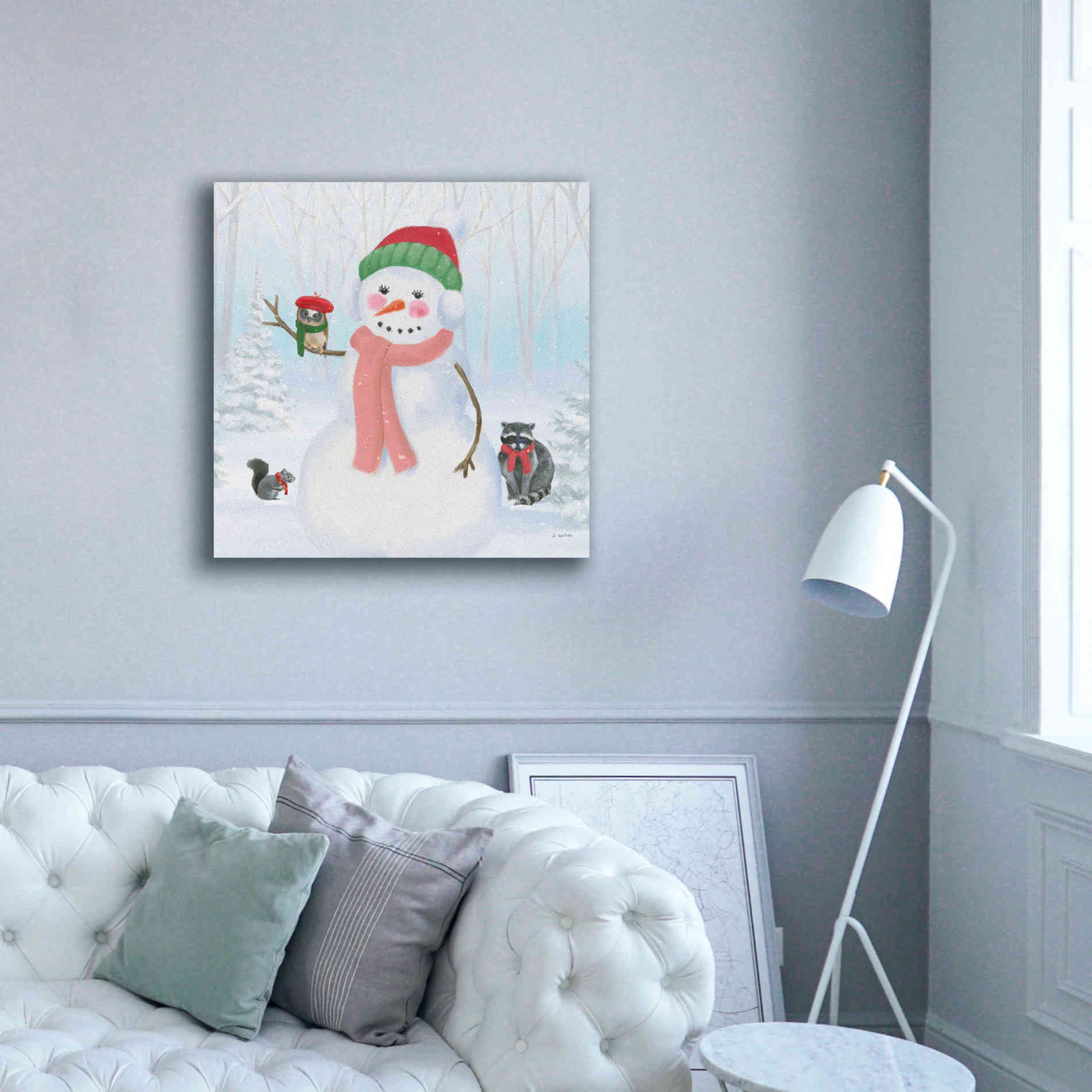 'Dressed for Christmas IV Crop' by James Wiens, Canvas Wall Art,37 x 37