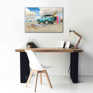 'Beach Ride I' by James Wiens, Canvas Wall Art,40 x 26
