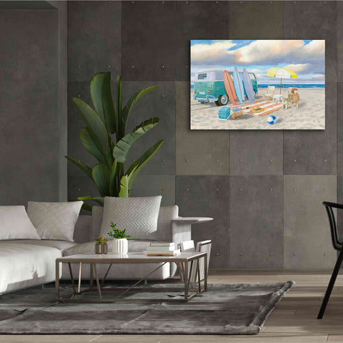 Image of 'Beach Ride II' by James Wiens, Canvas Wall Art,60 x 40