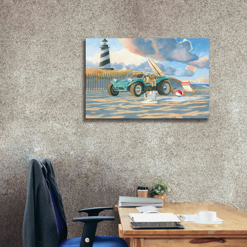 Image of 'Beach Ride IV' by James Wiens, Canvas Wall Art,40 x 26