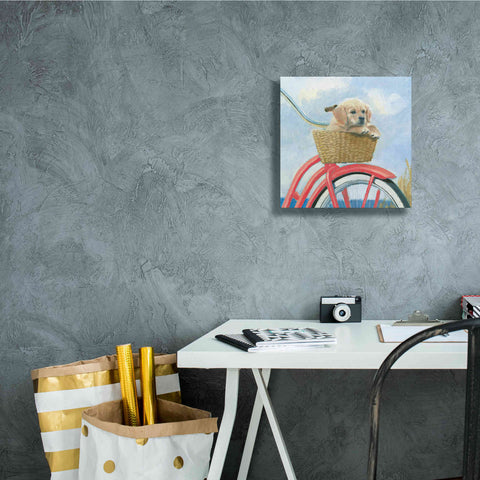Image of 'Beach Ride V' by James Wiens, Canvas Wall Art,12 x 12