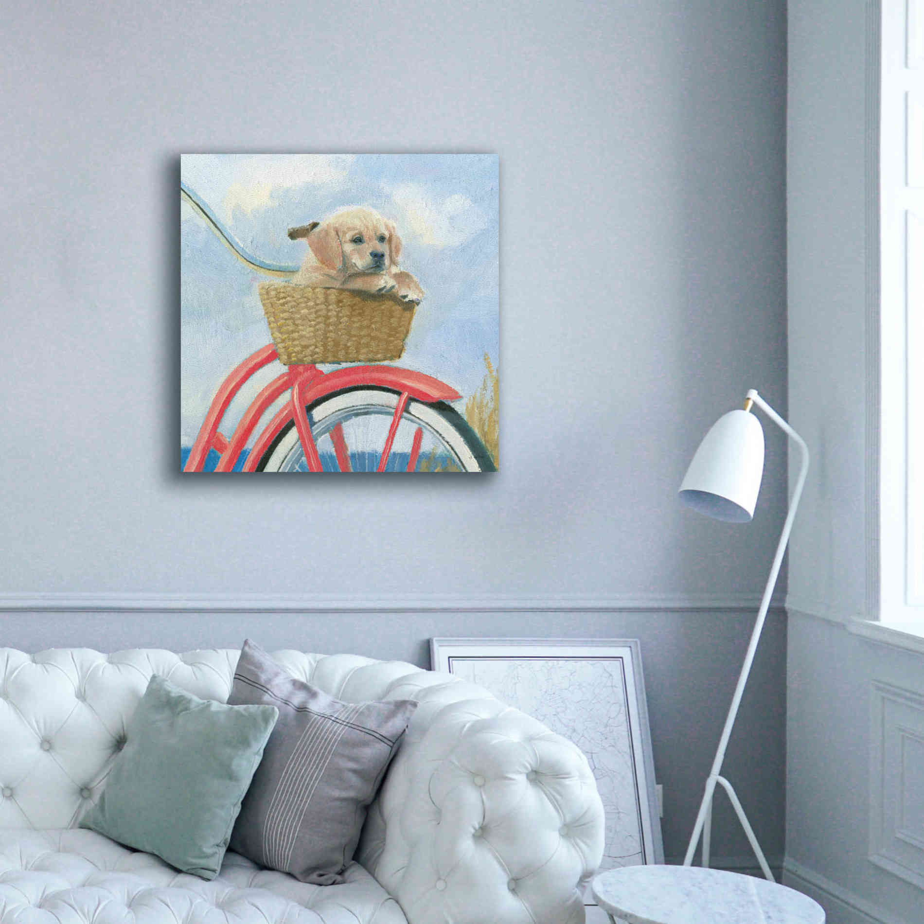 'Beach Ride V' by James Wiens, Canvas Wall Art,37 x 37