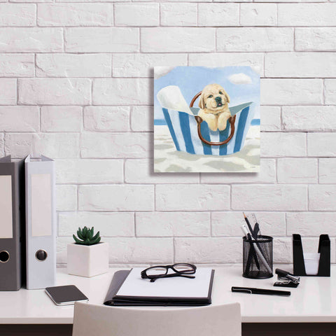 Image of 'Beach Ride VI' by James Wiens, Canvas Wall Art,12 x 12