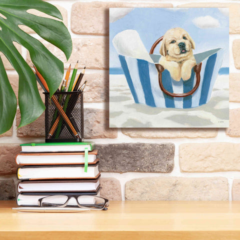 Image of 'Beach Ride VI' by James Wiens, Canvas Wall Art,12 x 12