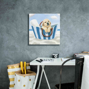 'Beach Ride VI' by James Wiens, Canvas Wall Art,18 x 18