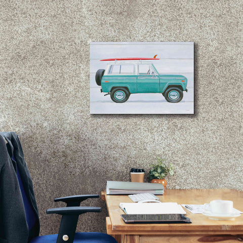 Image of 'Beach Ride VII' by James Wiens, Canvas Wall Art,26 x 18
