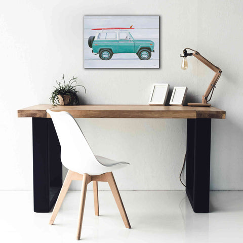 Image of 'Beach Ride VII' by James Wiens, Canvas Wall Art,26 x 18