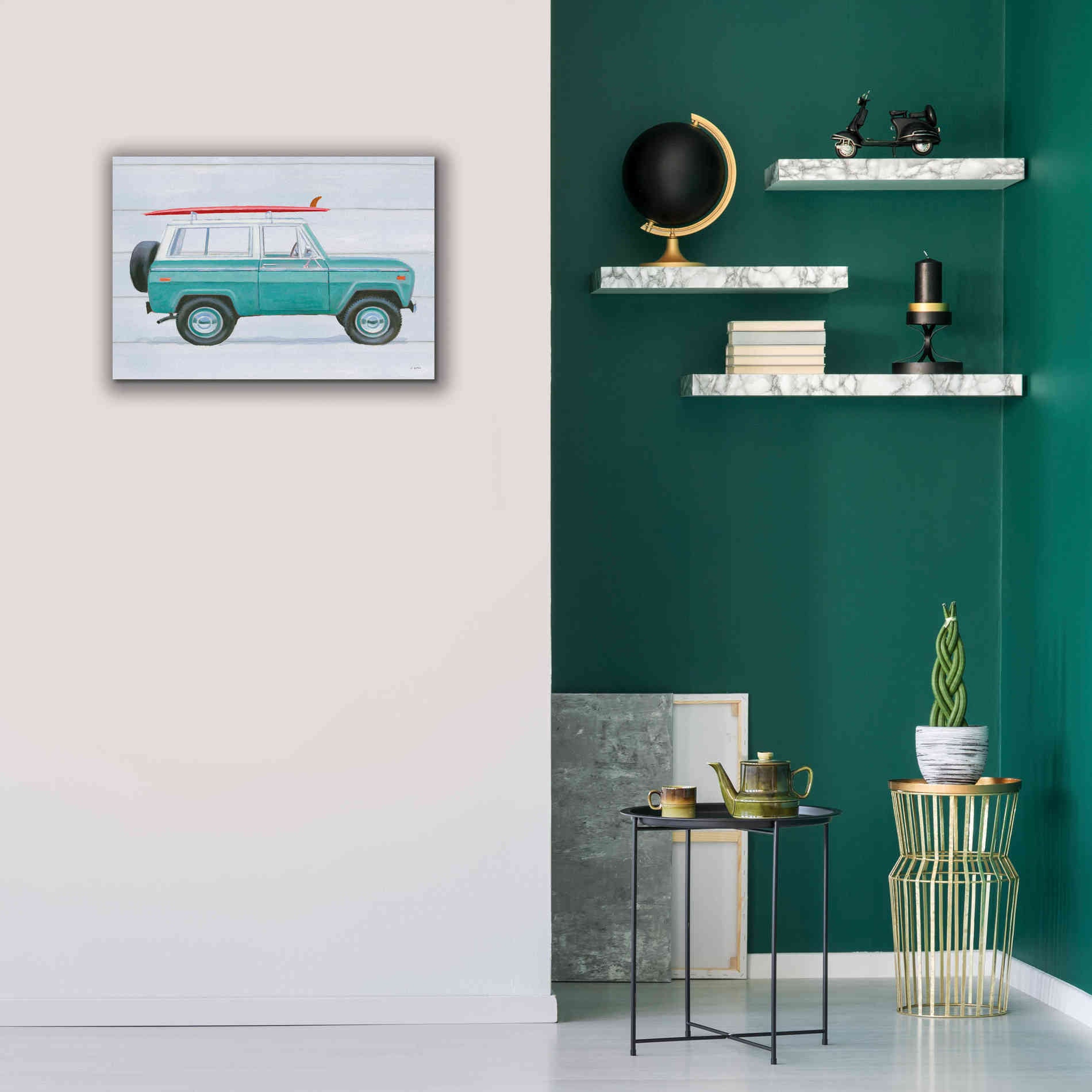 'Beach Ride VII' by James Wiens, Canvas Wall Art,26 x 18