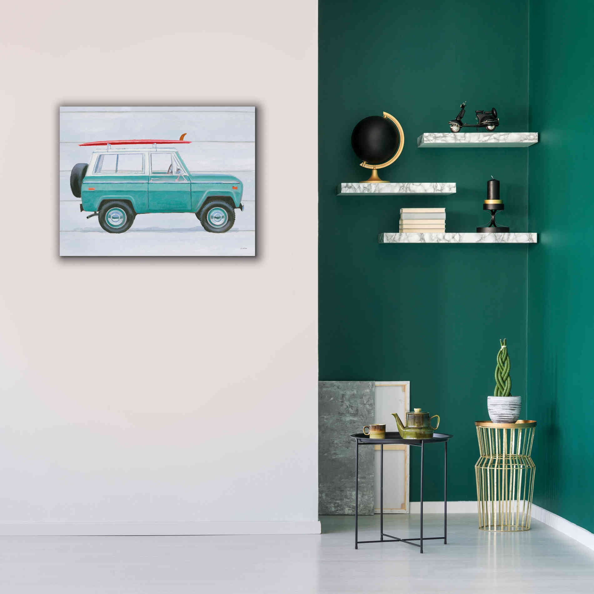 'Beach Ride VII' by James Wiens, Canvas Wall Art,34 x 26