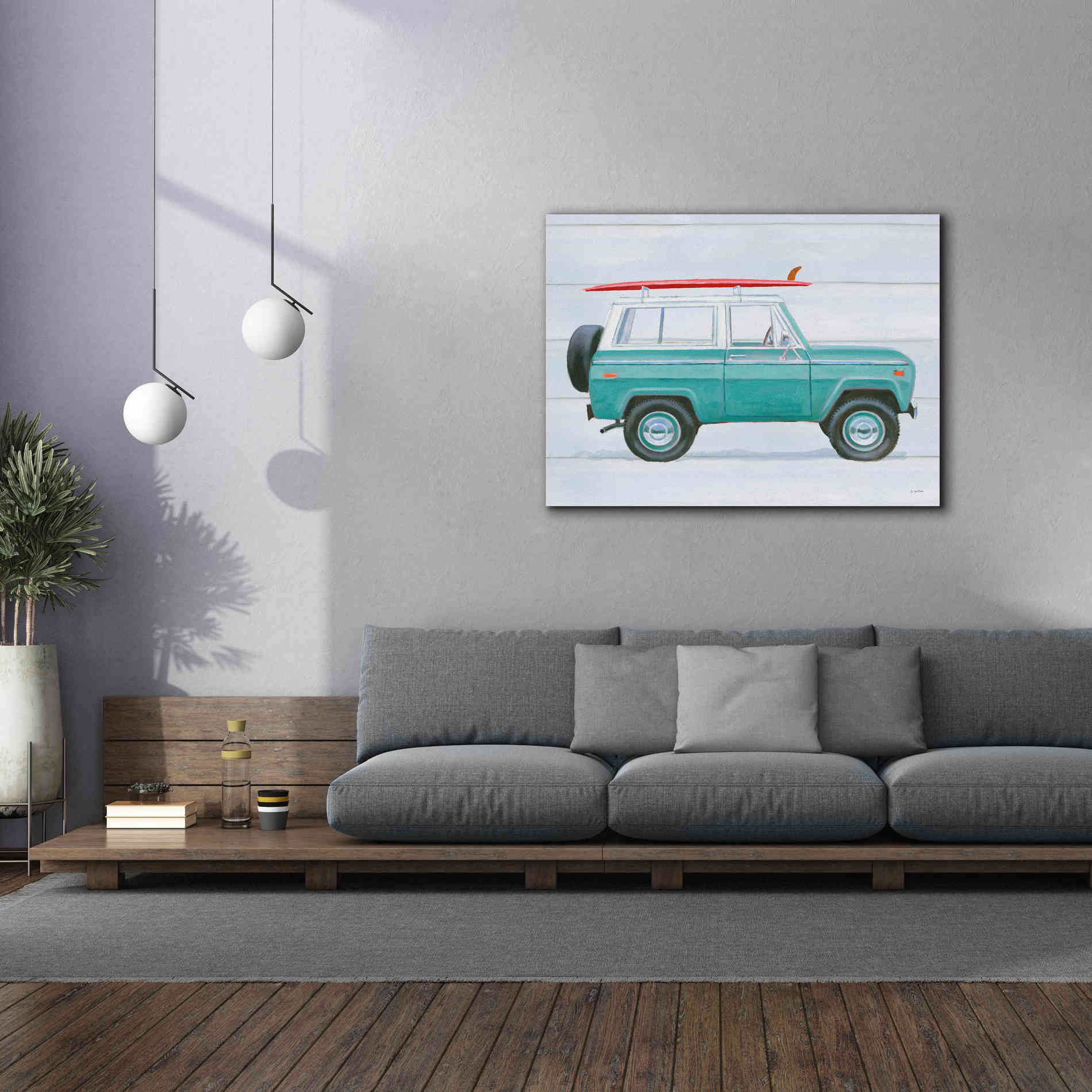 'Beach Ride VII' by James Wiens, Canvas Wall Art,54 x 40