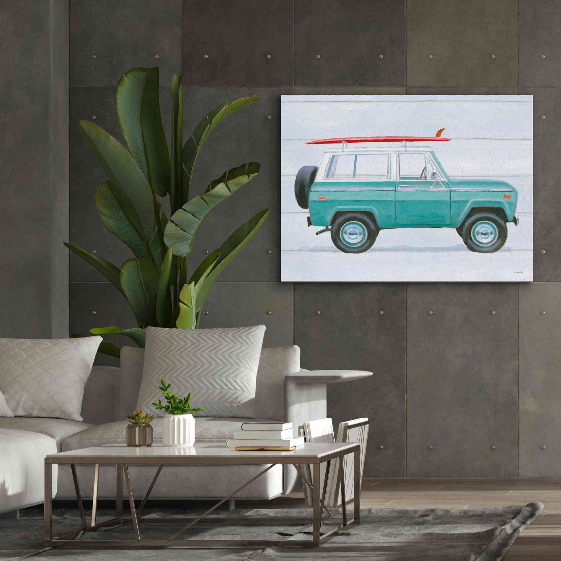 'Beach Ride VII' by James Wiens, Canvas Wall Art,54 x 40
