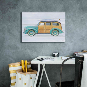 'Beach Ride VIII' by James Wiens, Canvas Wall Art,26 x 18