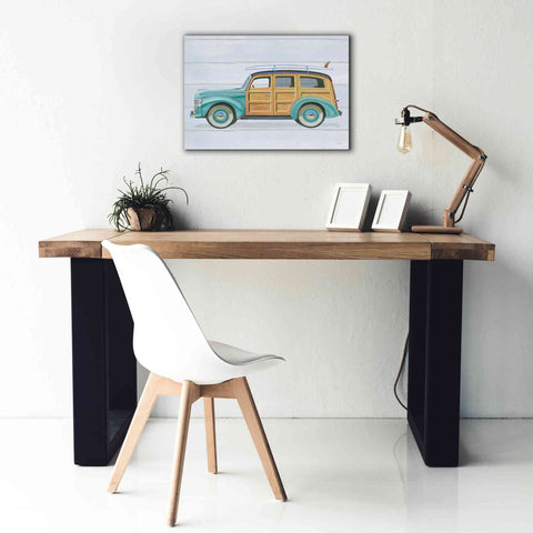 Image of 'Beach Ride VIII' by James Wiens, Canvas Wall Art,26 x 18
