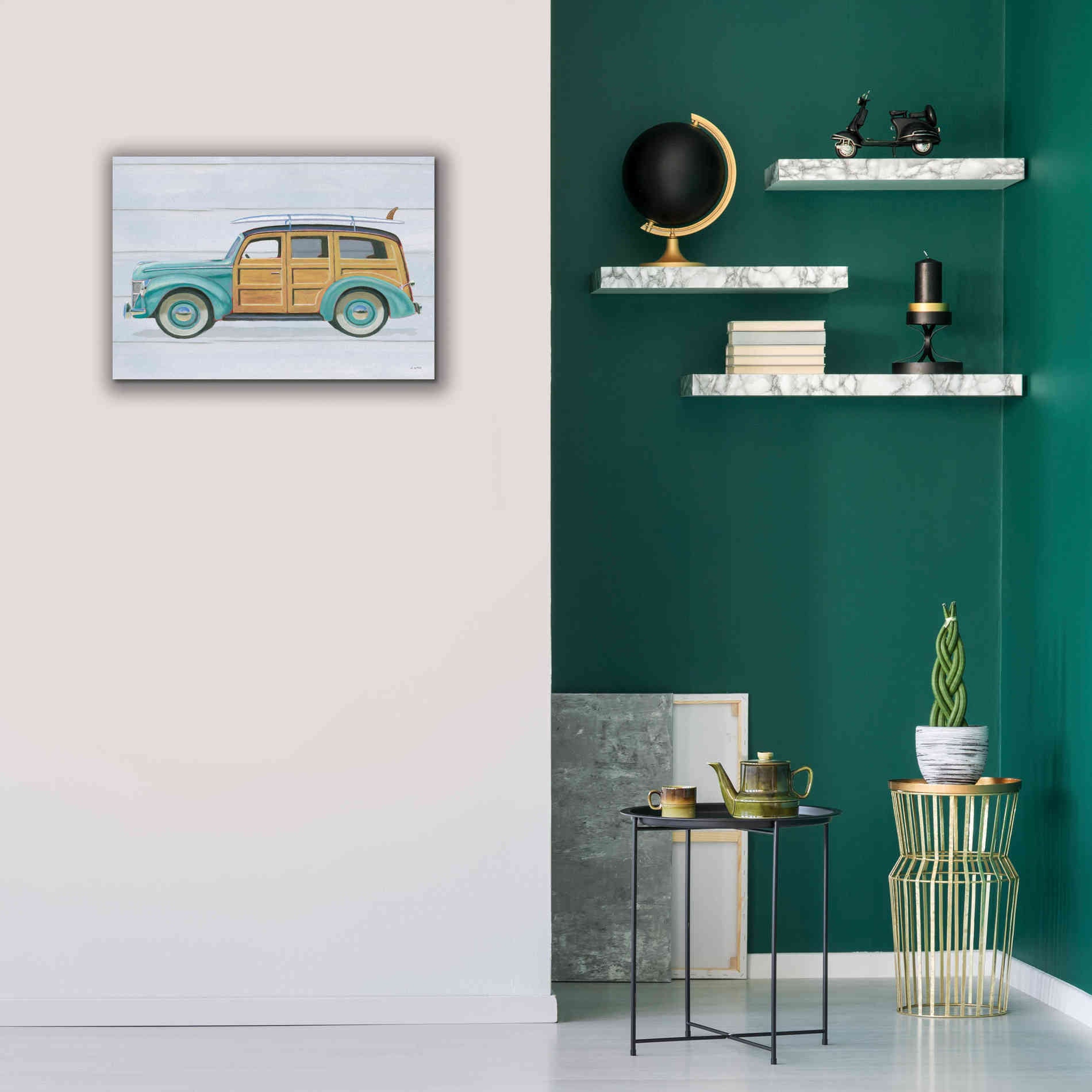 'Beach Ride VIII' by James Wiens, Canvas Wall Art,26 x 18